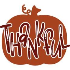 thankful pumpkin