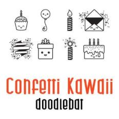 db confetti kawaii doodlebat
