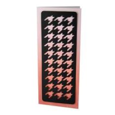 houndstooth slim stencil card
