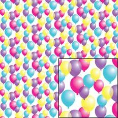 multicolor balloon pattern