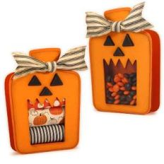 halloween jack wide mouth candy tote