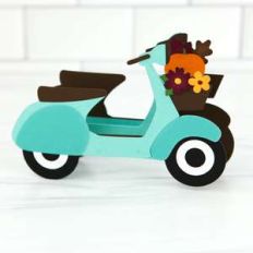 box card vespa pumpkins