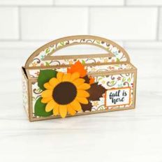 handle box fall sunflower