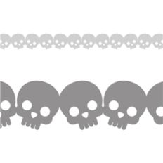 skull garland