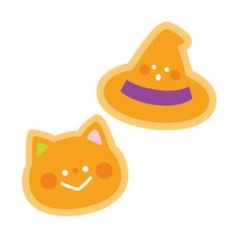 halloween icing cookie