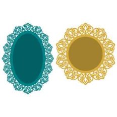 vintage layered doily set