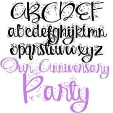 pn our anniversary party