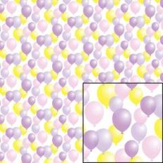 multicolor balloon pattern