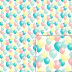multicolor balloon pattern