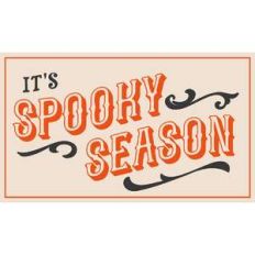 it's spooky season