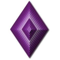 nested stitched diamond