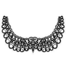 lace collar