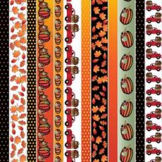 autumn washi borders planner stickers