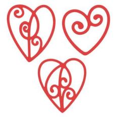 decorative hearts