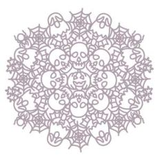 halloween doily