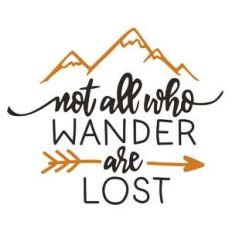 not all who wander phrase