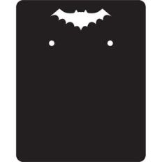 bat earring card
