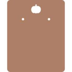 pumpkin earring card