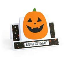 center step card jack-o-lantern