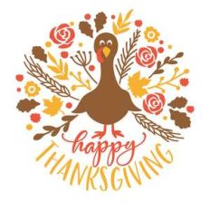 happy thanksgiving turkey