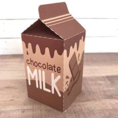 chocolate milk play food