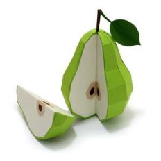sliced pear