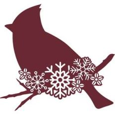 snowflake cardinal