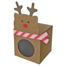 reindeer peek a boo box