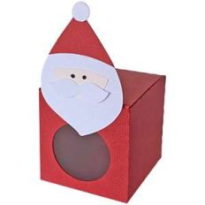 santa peek a boo box