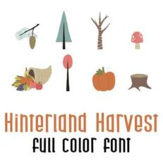 hinterland harvest full color font