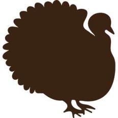 turkey silhouette