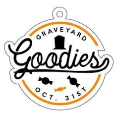 graveyard goodies label and tag