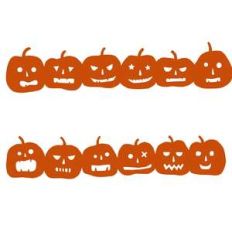 halloween pumpkin borders