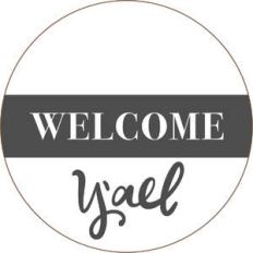 welcome y'all round sign