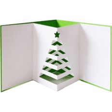 pop out tree card