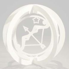 one layered pop up sphere sagittarius