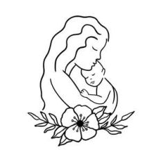 mothers day woman with baby