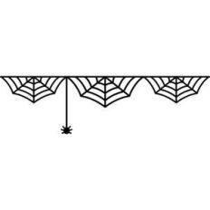 spider web border