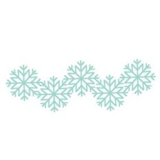 snowflake border
