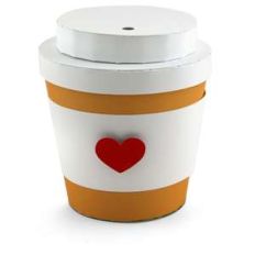 3d coffee cup round