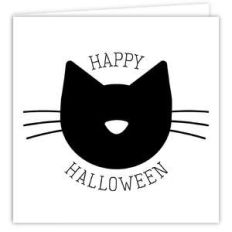 halloween cat card
