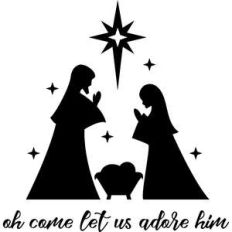 oh come let us adore him nativity