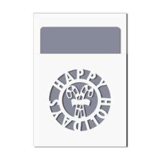 candy cane pocket card w insert