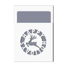 deer pocket card w insert