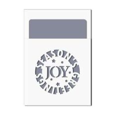 joy pocket card w insert
