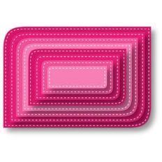 nested stitched shape