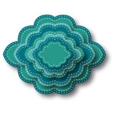 nested stitched shape