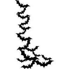 halloween bats corner