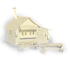 3d tea light village lobster shack