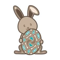 easter bunny multi layer mandala
